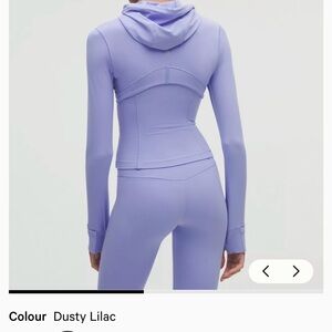 lululemon athletica Define Cropped Nulu Dusty Lilac Jacket